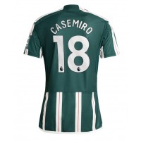 Fotbalové Dres Manchester United Casemiro #18 Venkovní 2023-24 Krátký Rukáv